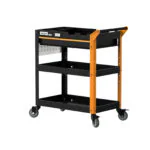 AUTOOL T33 Three-Tier Workshop Tool Cart with Drawer