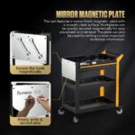 AUTOOL T33 Three-Tier Workshop Tool Cart with Drawer