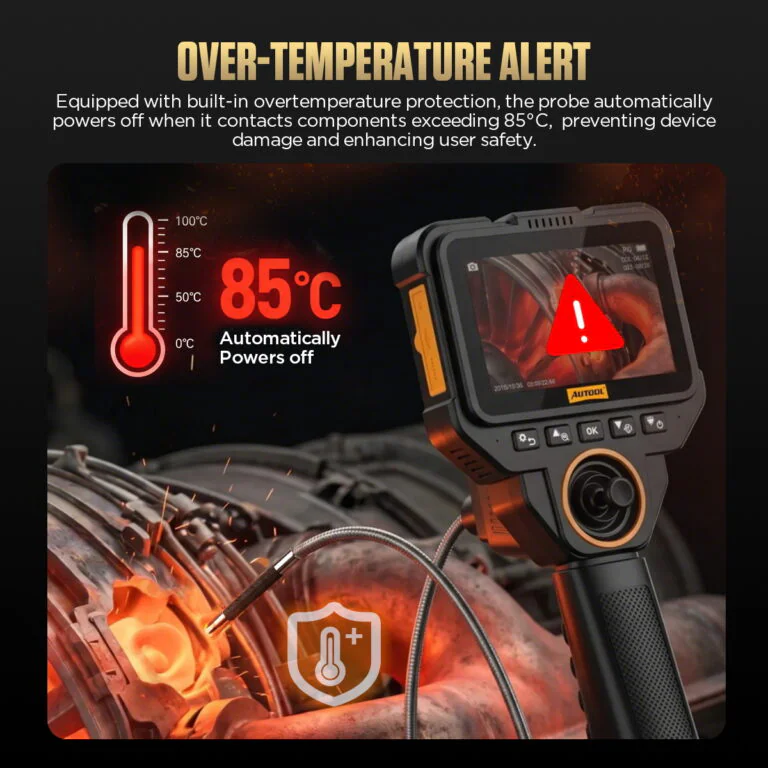 AUTOOL V85 3.95 mm Four-Way Articulating Borescope