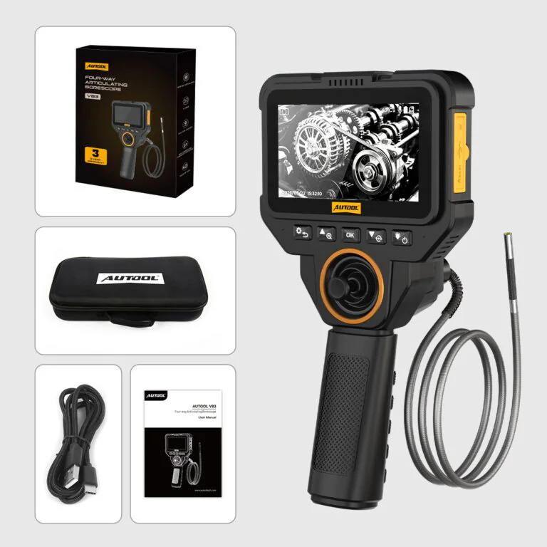 AUTOOL V83 5 mm Four-Way Articulating Borescope