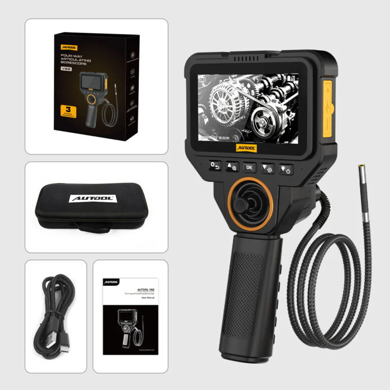 AUTOOL V82 Four-Way Articulating Borescope