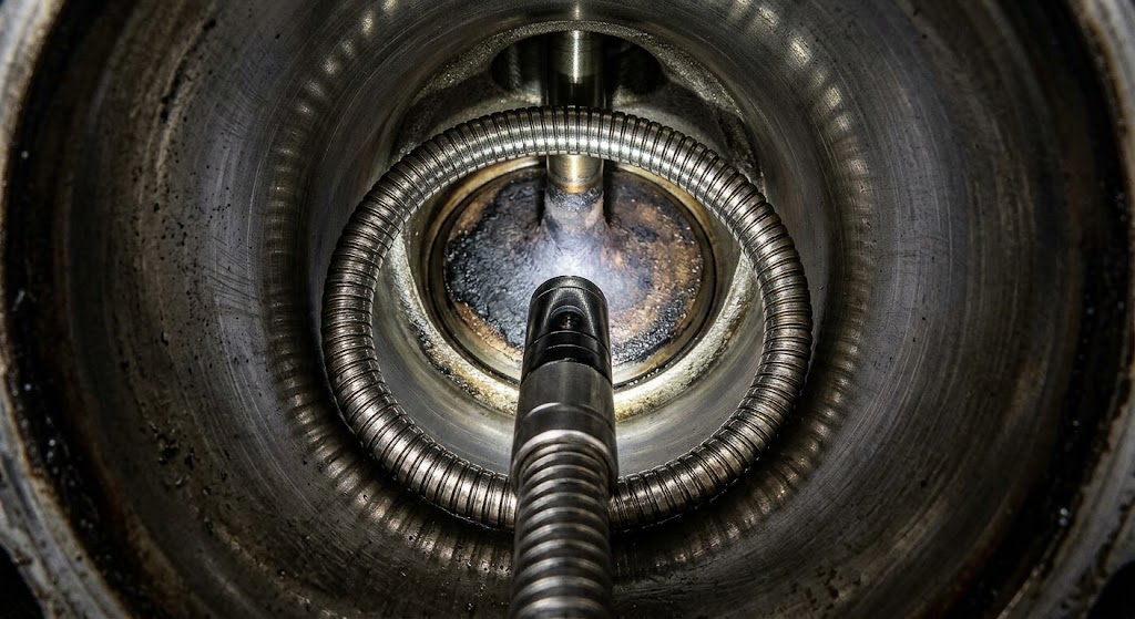 Can an Articulating Borescope Really Reveal Burnt Valves and Cylinder Scoring?