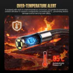 AUTOOL V86 2.8mm Two-Way Articulating Borescope