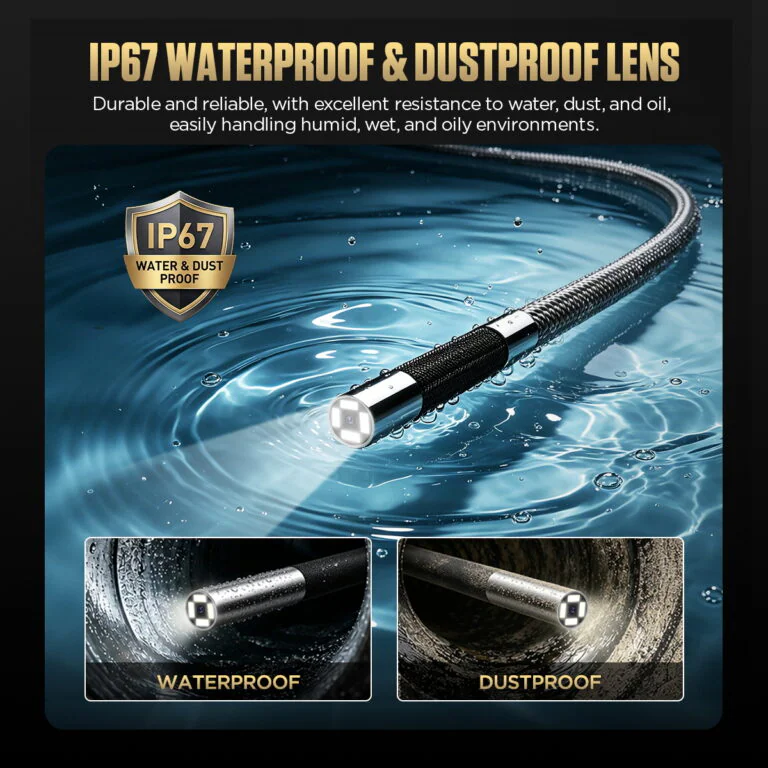 AUTOOL V86 2.8mm Two-Way Articulating Borescope