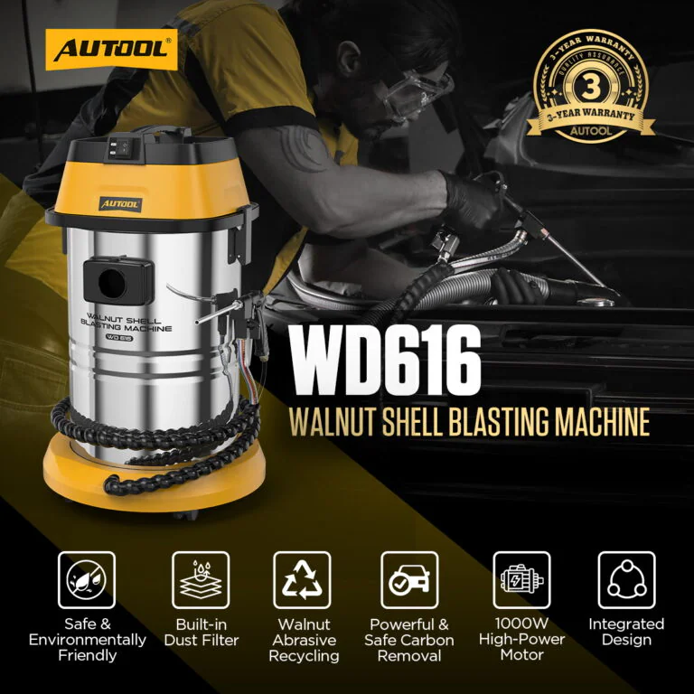 Walnut-Shell-Blasting-Machine-9 AUTOOL WD616 Walnut Shell Blasting Machine