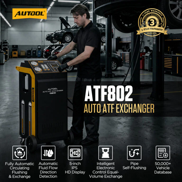 AUTOOL ATF802 Dual-Pump ATF Exchanger