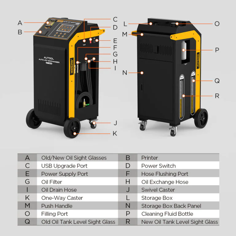 AUTOOL ATF805 Fully Automatic ATF Exchanger