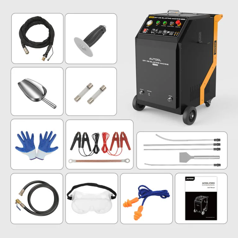 AUTOOL HTS818 Automotive Dry Ice Cleaning Machine
