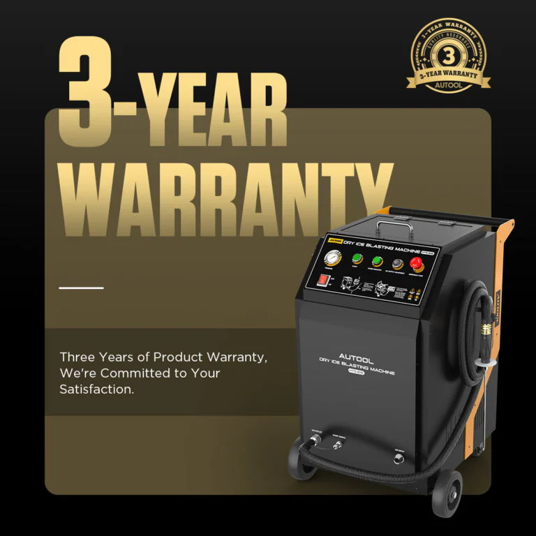 AUTOOL HTS818 Automotive Dry Ice Cleaning Machine