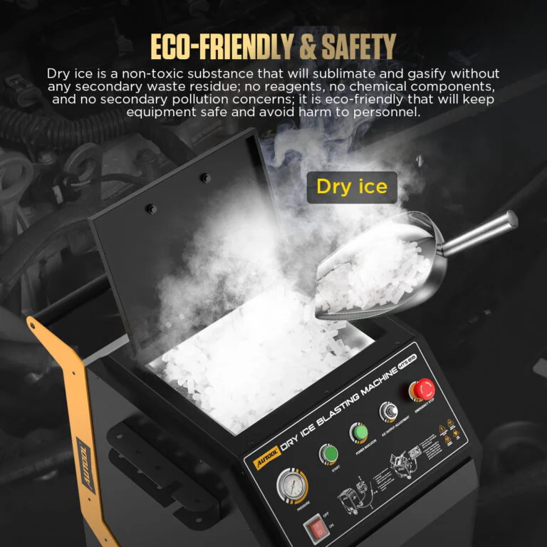 AUTOOL HTS818 Automotive Dry Ice Cleaning Machine