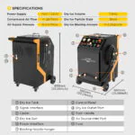 AUTOOL HTS828 Automotive Dry Ice Cleaning Machine