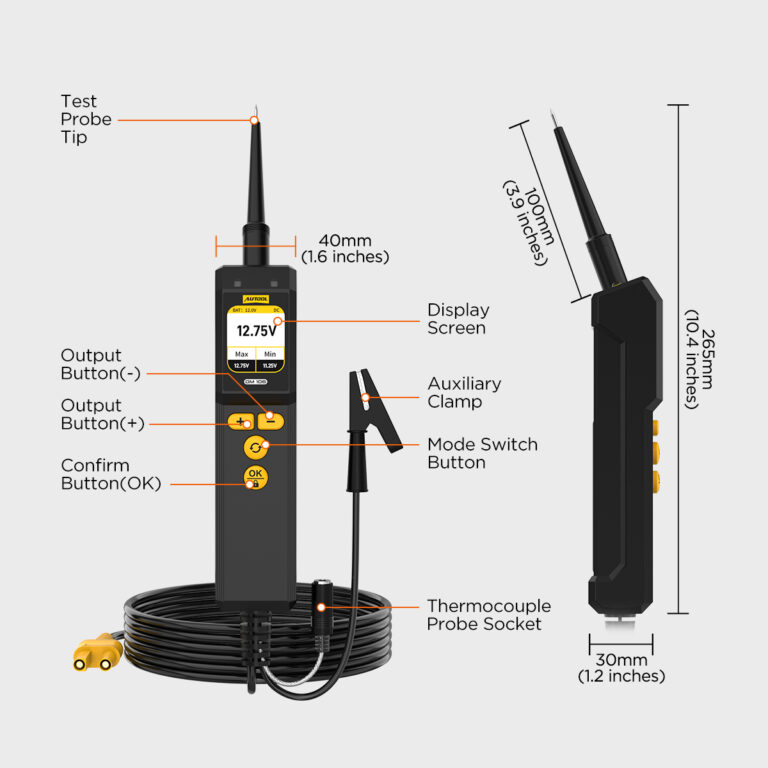 AUTOOL DM106 6-72V Automotive Circuit Tester