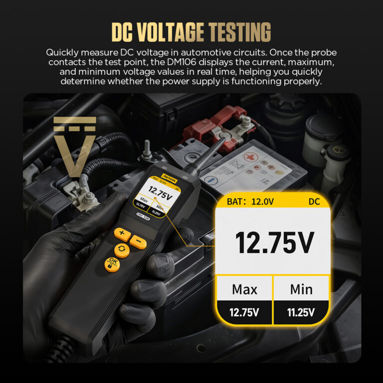 AUTOOL DM106 6-72V Automotive Circuit Tester