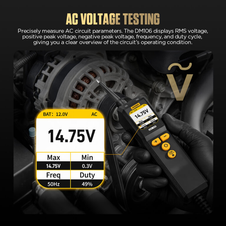 AUTOOL DM106 6-72V Automotive Circuit Tester