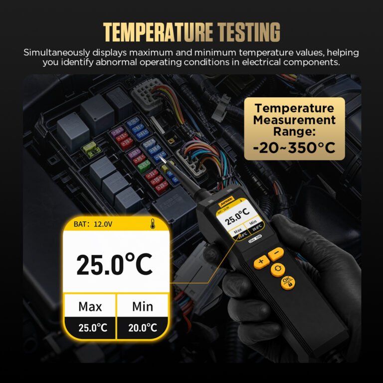 AUTOOL DM106 6-72V Automotive Circuit Tester