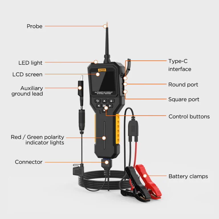 AUTOOL DM109 Automotive Circuit System Tester