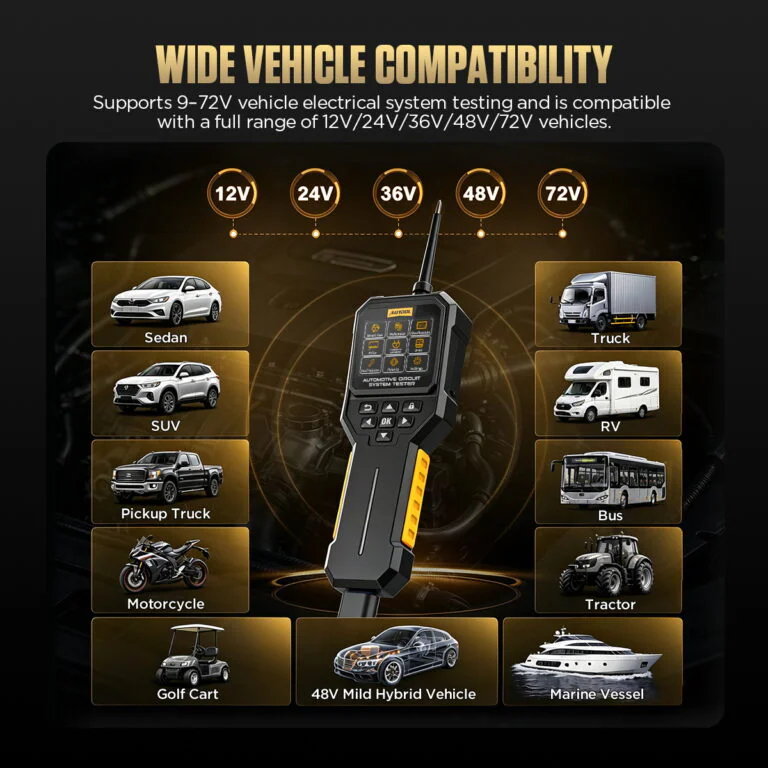 AUTOOL DM109 Automotive Circuit System Tester