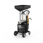 AUTool OD710 pneumatic oil drainer and extractor shown from the front at a three-quarter angle on a white background.