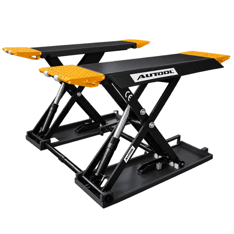 AUTOOL ATL-4SM 4000 kg/ATL-3SM 3000 kg Low-Profile Mobile Scissor Car Lifts