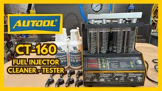 AUTOOL CT160 Demo-Miniaturansicht eines Kraftstoffeinspritzdüsentesters
