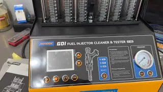 AUTOOL CT500 Demo-Thumbnail für eine Werkstatt-Demo einer Kraftstoffeinspritzdüsenreinigungsmaschine