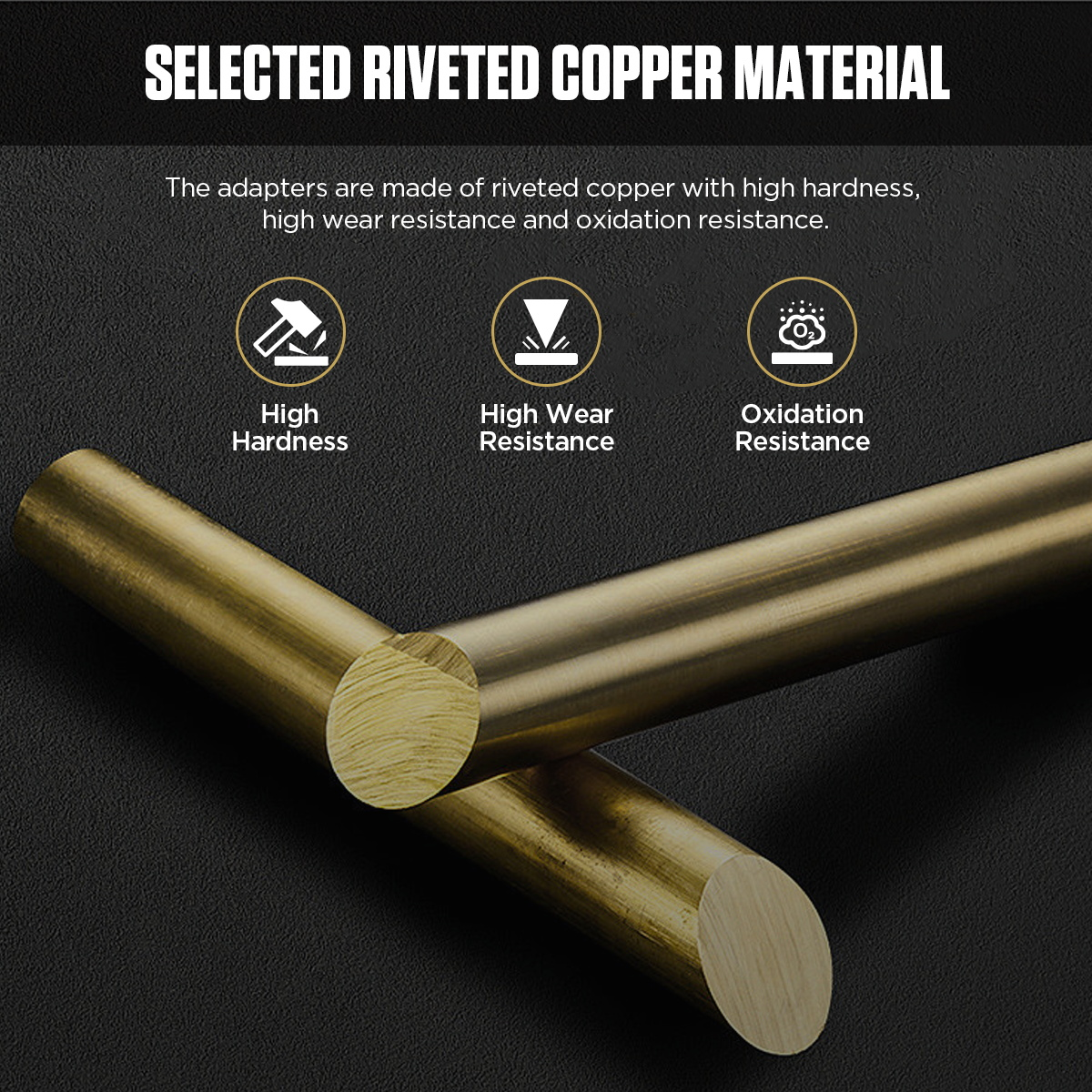 AUTOOL PT635 selected riveted copper material with high hardness wear resistance and oxidation resistance