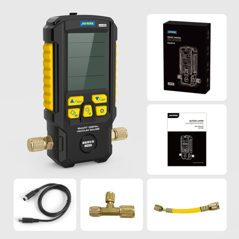 AUTOOL LM100 packing list and package contents