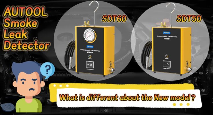 AUTOOL smoke leak detector new version guide image