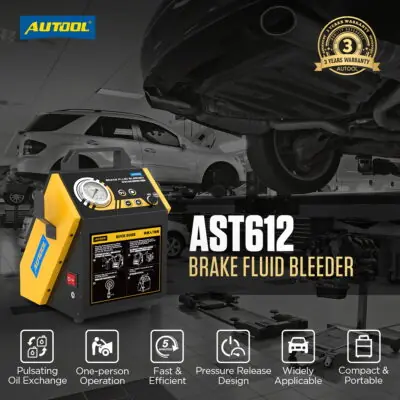 AUTOOL AST612 brake fluid exchanger related guide image