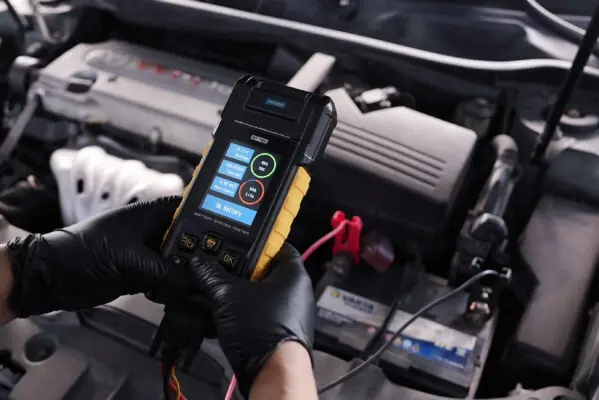 AUTOOL BT series battery tester workshop guide image