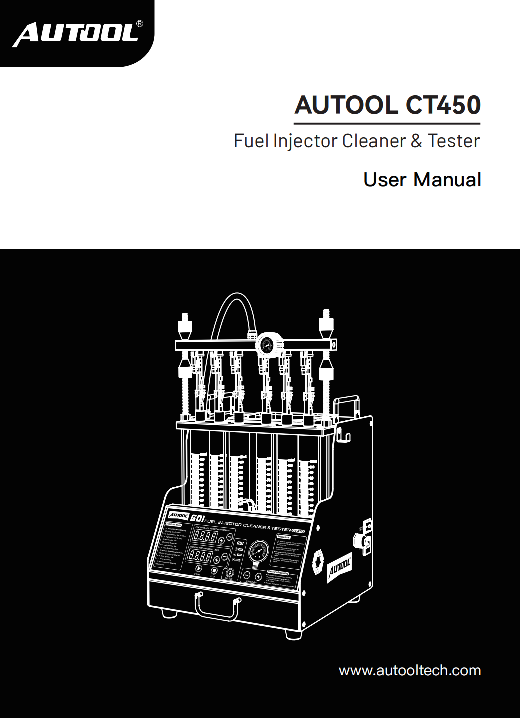 AUTOOL CT450 EN-DE user manual preview