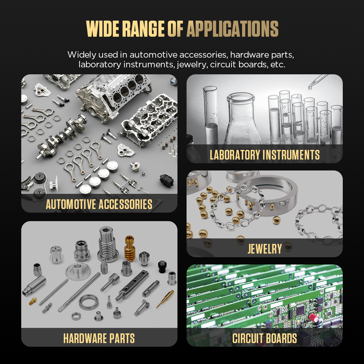 AUTOOL CT80 wide application image for automotive accessories hardware parts laboratory instruments jewelry and circuit boards