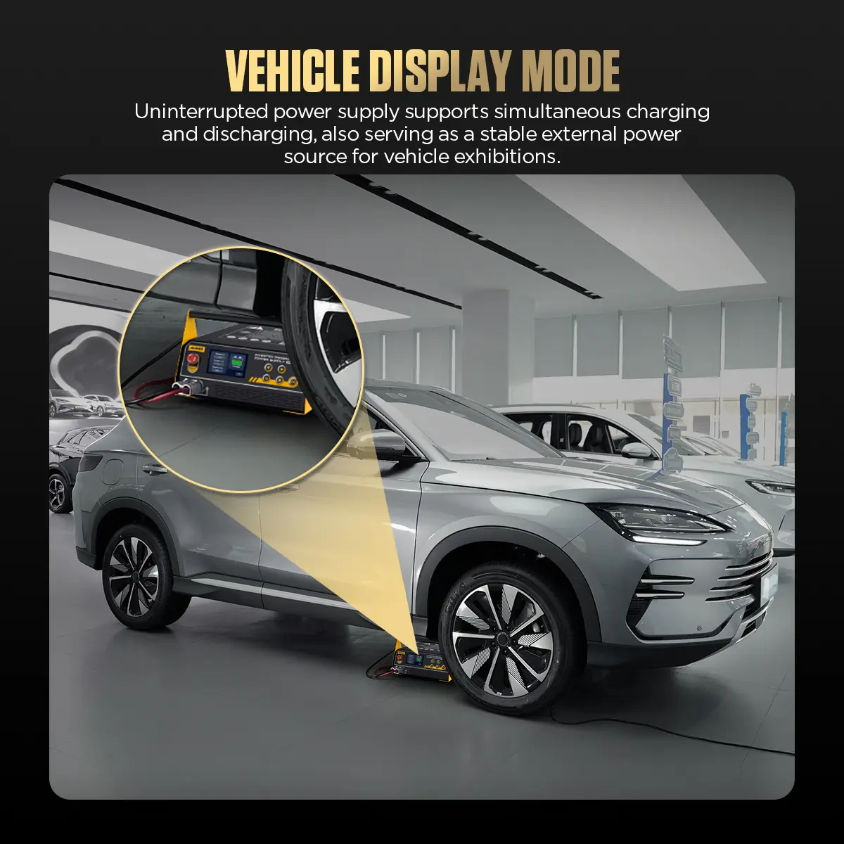 AUTOOL EM385 vehicle display mode feature