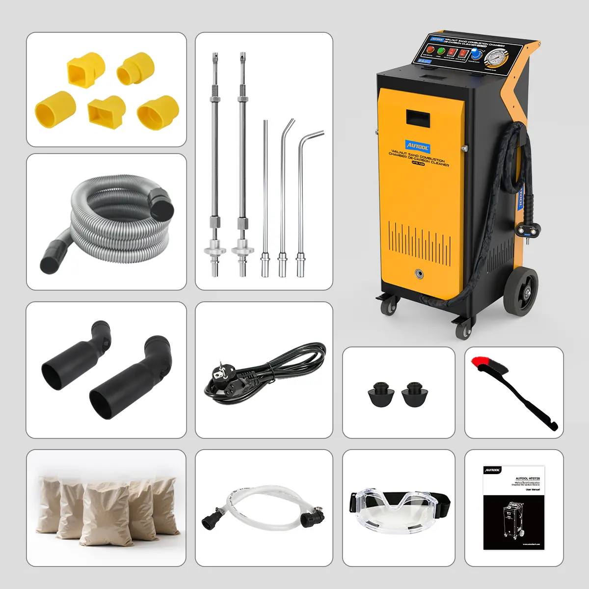 AUTOOL HTS728 packing list and package contents