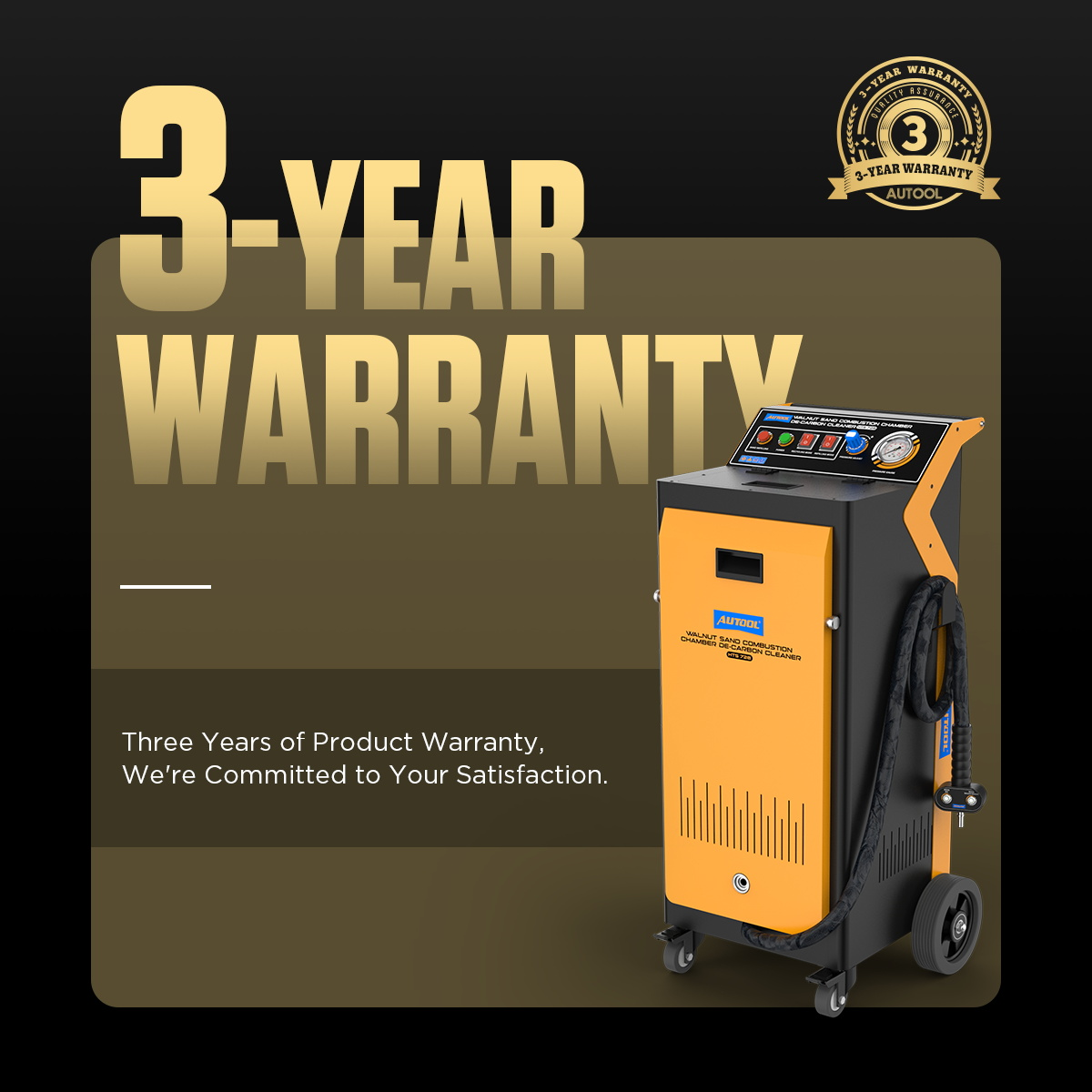 AUTOOL HTS728 walnut blasting machine product detail image