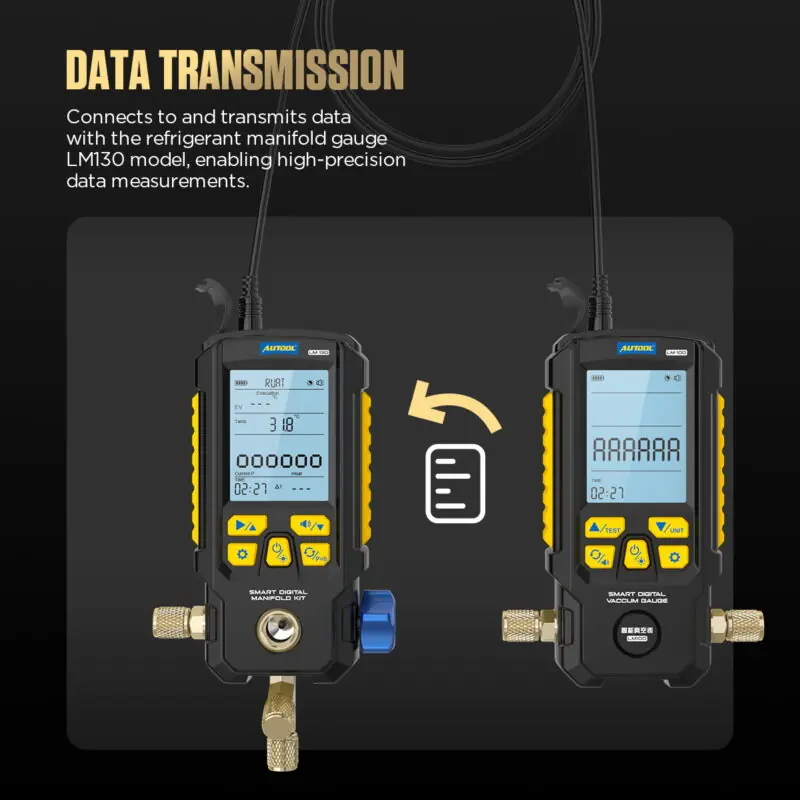 AUTOOL LM100 data transmission with LM130 feature image