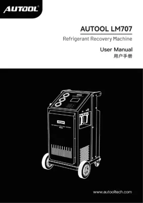 AUTOOL LM707 user manual preview