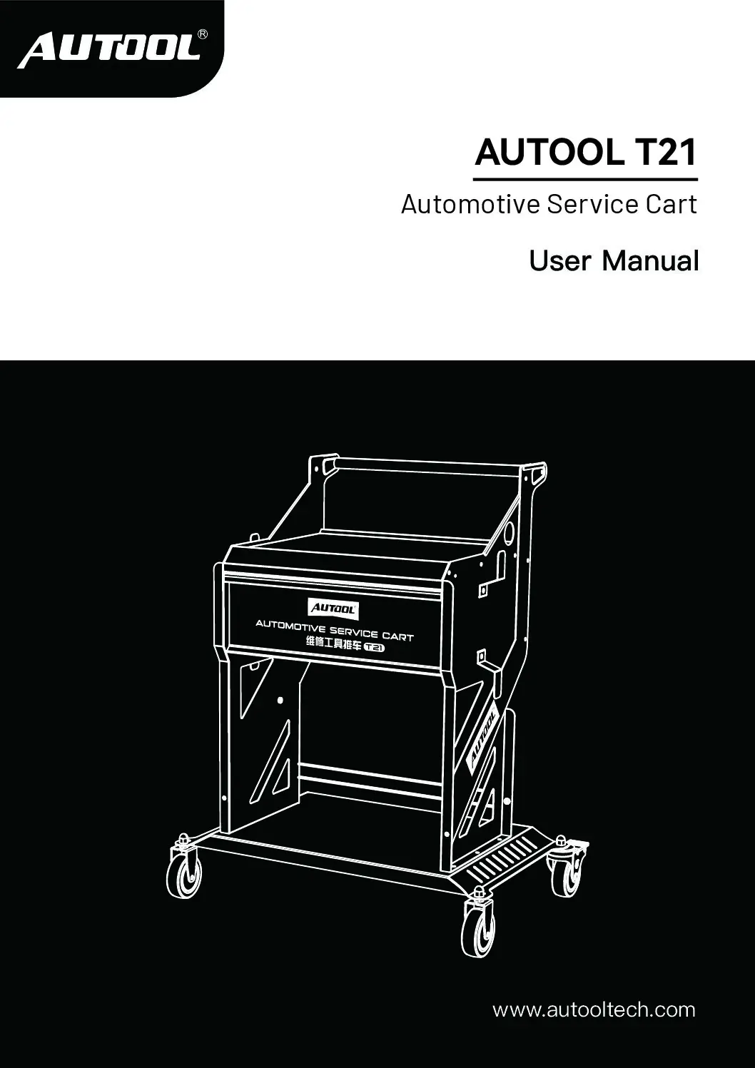 AUTOOL T21 user manual preview
