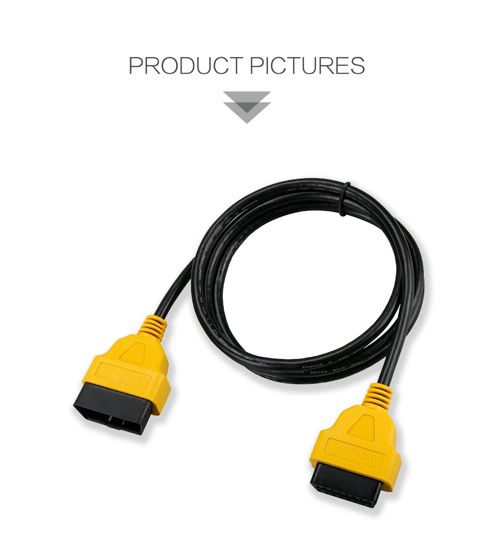 AUTOOL OBD2 16Pin extension cable full product image