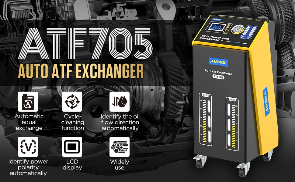 AUTOOL ATF exchanger workflow